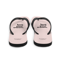 Love Your Crown Flip-Flops