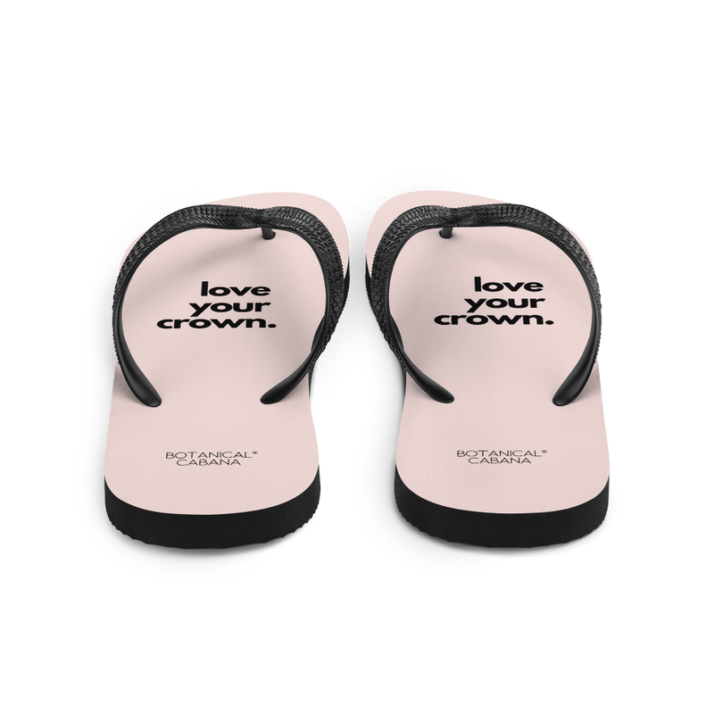 Love Your Crown Flip-Flops